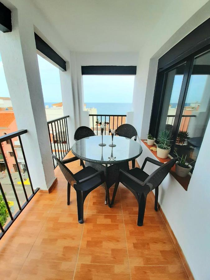 Beachfront Penthouse 3 Double Bedrooms, 2 Bathrooms San Luis de Sabinillas Bagian luar foto