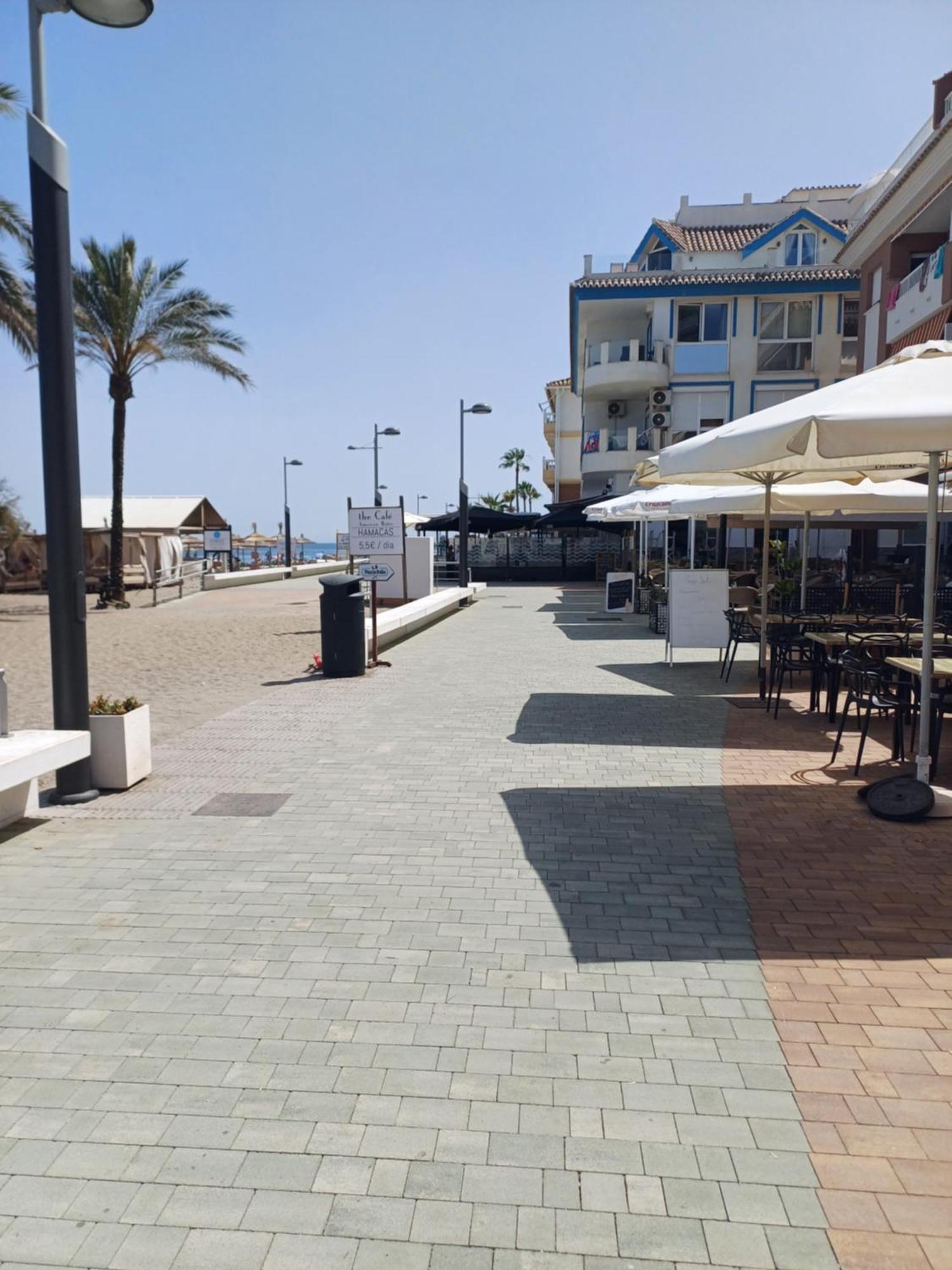 Beachfront Penthouse 3 Double Bedrooms, 2 Bathrooms San Luis de Sabinillas Bagian luar foto